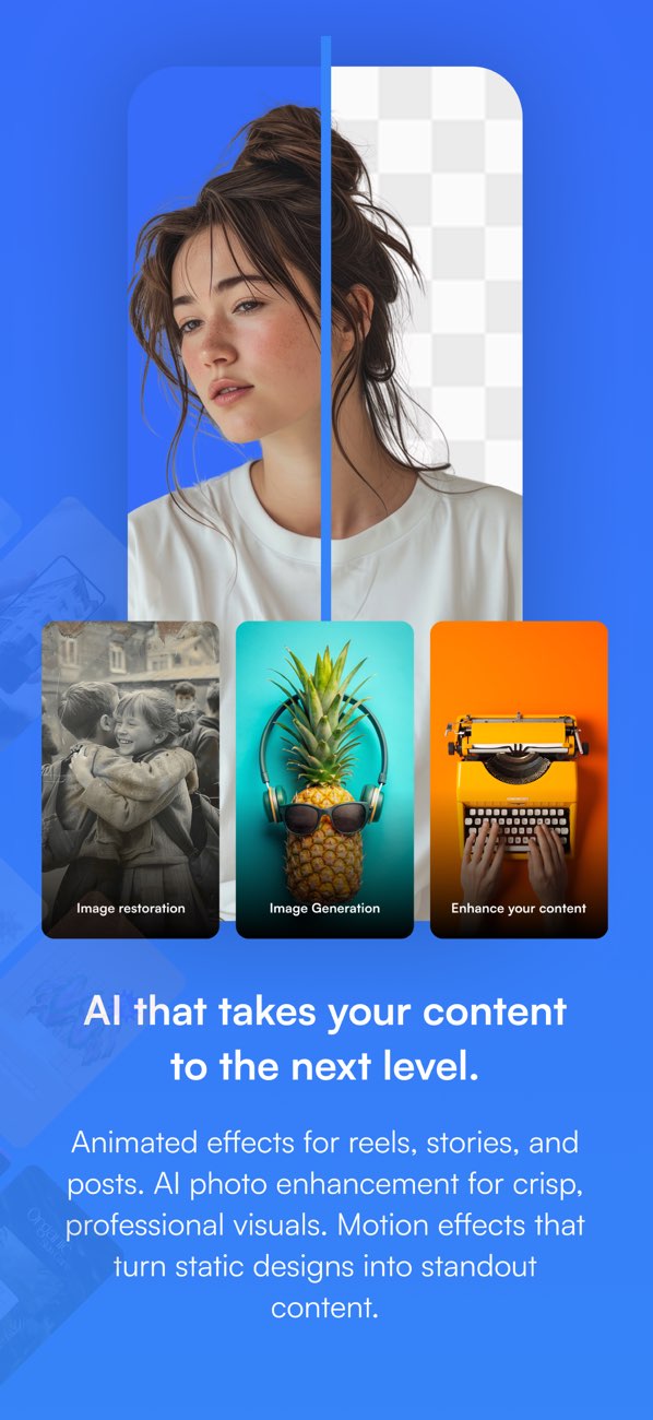 Boia Stories app screenshot showing a video editor workflow